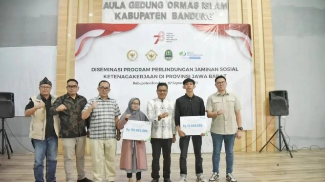 Bupati Bandung Imbau Perusahaan Beri CSR BPJS Ketenagakerjaan
