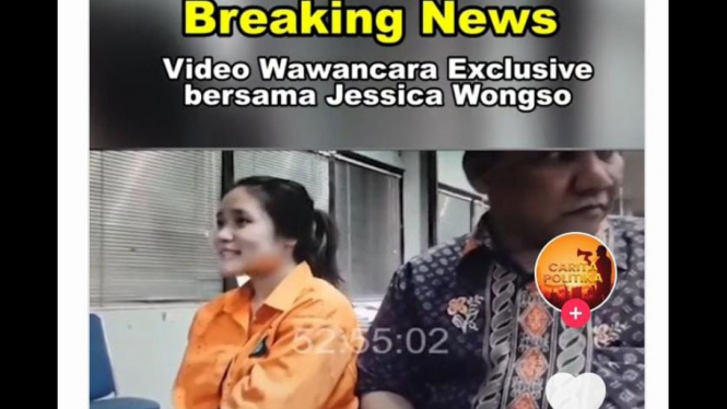 Kasus 'Kopi Sianida', Jessica Kumala Wongso di Tahanan