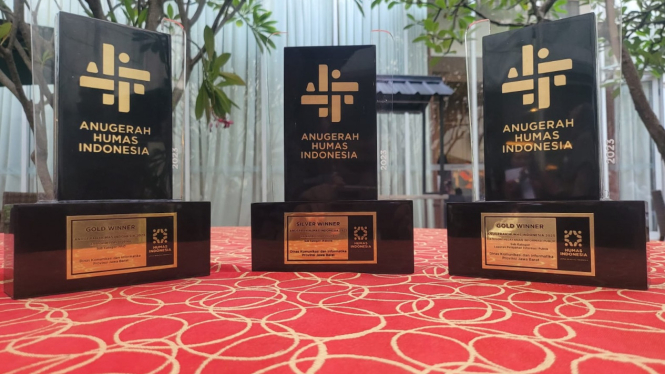 Jabar Raih 3 Penghargaan Anugerah HUMAS INDONESIA 2023