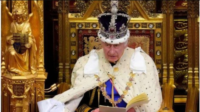 Raja Charles III di Pidato Parlemen Raja Perdana sejak Menjabat