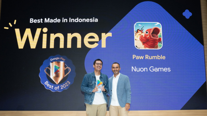 Paw Rumble, meraih penghargaan Google Play Best Game of 2023