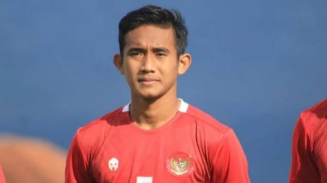 Pemain Timnas Indonesia, Rizky Ridho.