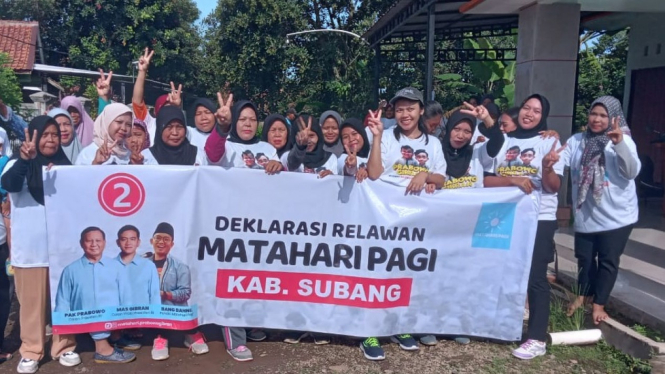 Warga Cibogo deklarasi dukung Prabowo-Gibran