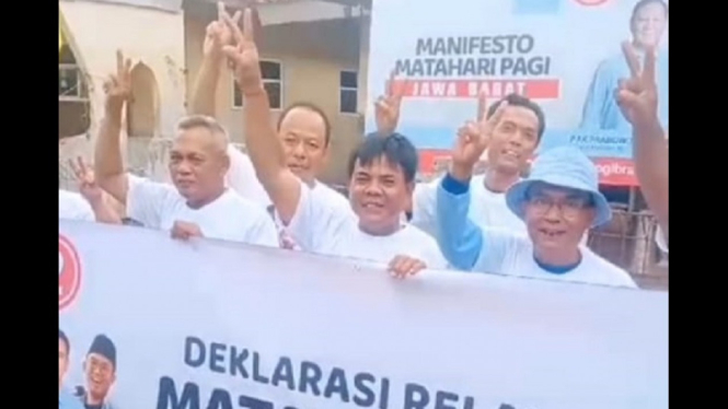 Warga Tanjung Sari Timur Deklarasi Dukung Prabowo-Gibran