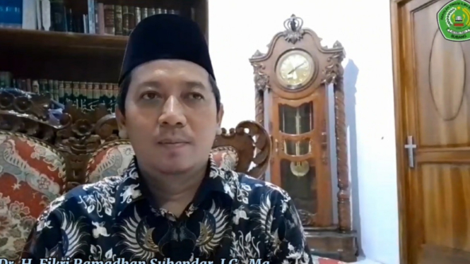 Ketua STIE Miftahul Huda Subang, Dr. H. Fikri Ramadhan, LC. Ma