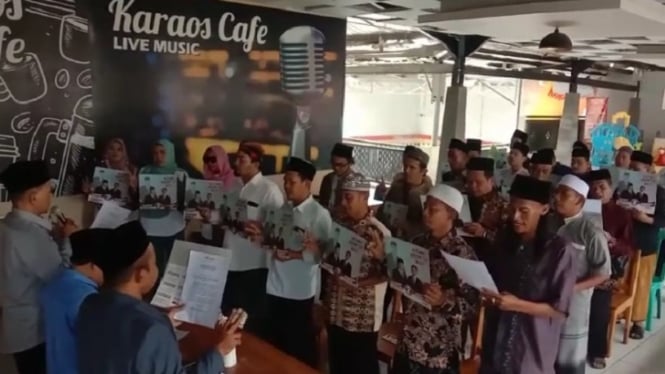 Para Kiyai se-Subang Deklarasi Dukung Prabowo-Gibran