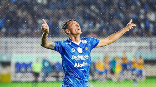 Gelandang Persib Bandung, Stefano Beltrame.