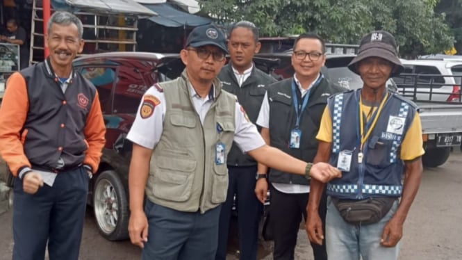 Kabid Teksar Dishub Subang Dito S bagikan KTA resmi.