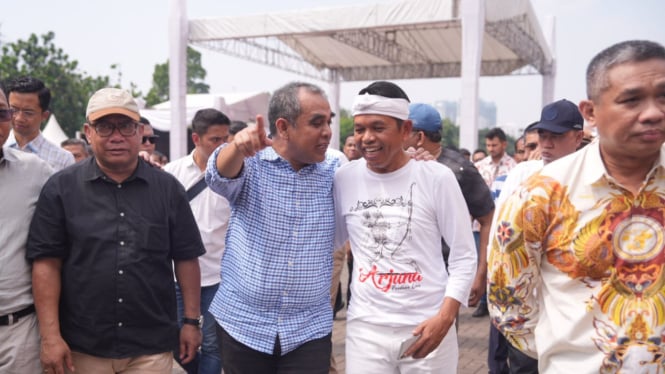 Ahmad Muzani dan Dedi Mulyadi