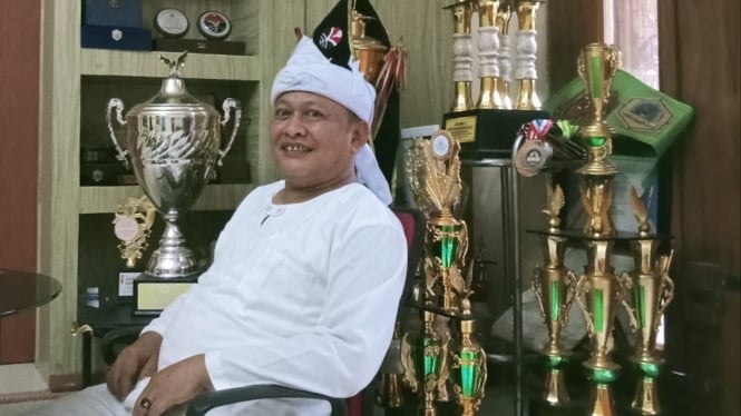 Raja LAK Galuh Pakuan RM Evi Silviadi Sanggabuana.