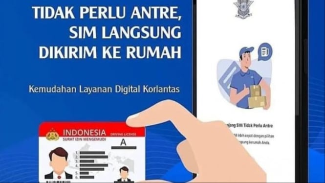 Cara perpanjang SIM online.