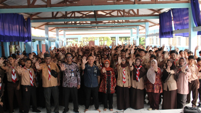 Bapas Goes to School digelar di salah satu sekolah di Subang