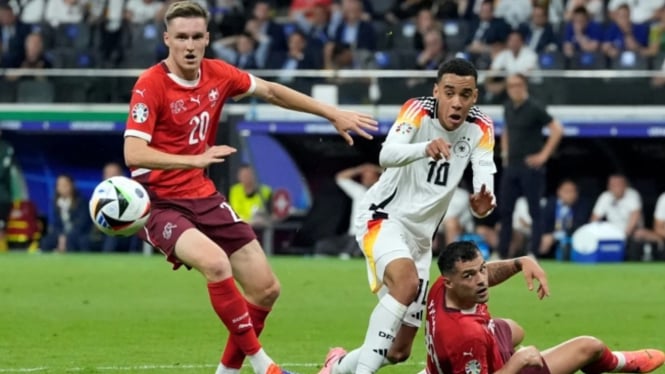 Jerman vs Swiss di EURO 2024