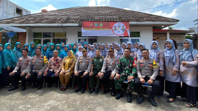 Desa Cikujang raih juara satu, tingkat Polda Jabar.