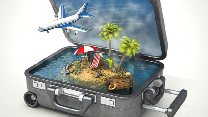 Ilustrasi Liburan Hemat