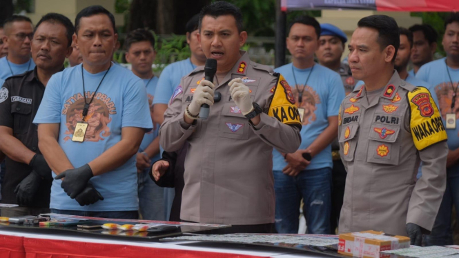 Polres Subang ungkap 6 kasus narkotika.