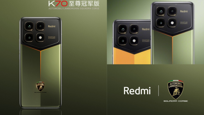 Redmi K70 Ultra Lamborghini Edition