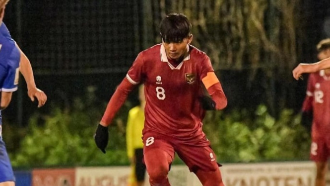 Pemain Timnas Indonesia U-19, Arkhan Kaka.