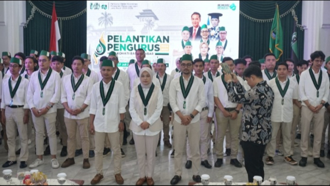 Pengurus HMI Badko Jabar resmi dilantik