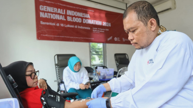 Generali Donor Darah 16 Kota Besar di Indonesia