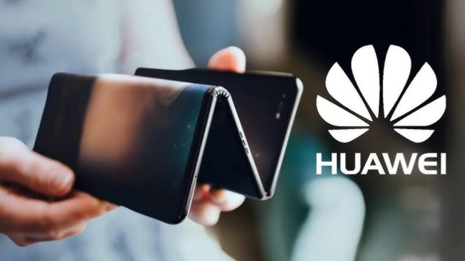 ponsel lipat tiga Huawei