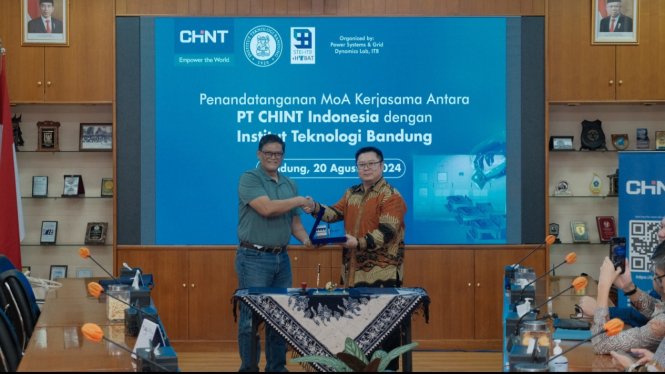 MoA antara ITB dan PT CHINT