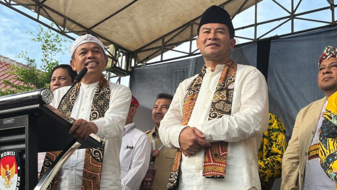 Paslon Dedi Mulyadi - Erwan Setiawan di Pilgub Jabar 2024