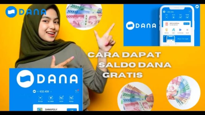 Ilustrasi dapat Saldo DANA Gratis