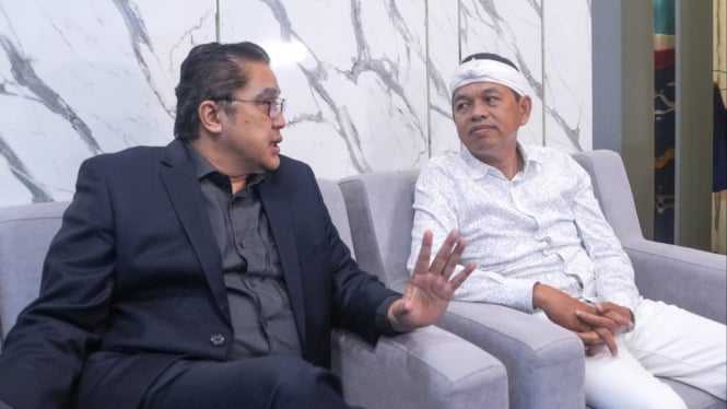 Dedi Mulyadi Kopdar bersama Dede Yusuf