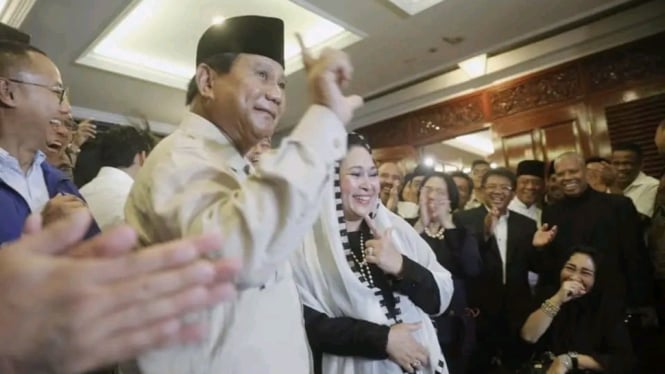 Titiek Soeharto dan Prabowo Subianto