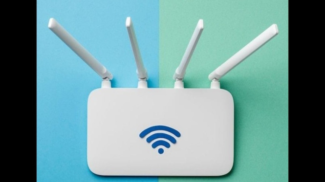 Ilustrasi Router WiFi