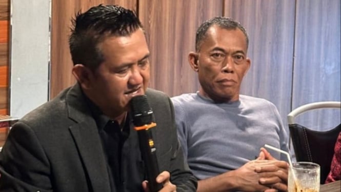 Ketua Relawan Panji bersama Ruhimat