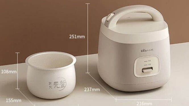 Rice Cooker Mini (Ilustrasi)