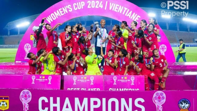 Timnas Indonesia Putri Juara Piala AFF 2024