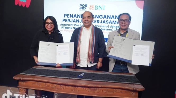 Pos Indonesia Kerjasama dengan BNI