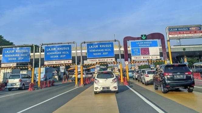 Gerbang Tol (foto ilustrasi).