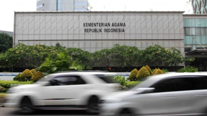 Kantor Kementerian Agama (Kemeneg) RI di Jakarta.