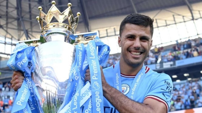 Gelandang Manchester City, Rodri.