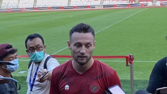 Pemain Timnas Indonesia, Marc Klok.