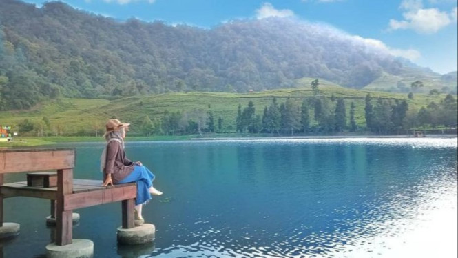 Wisata telaga warna Bogor