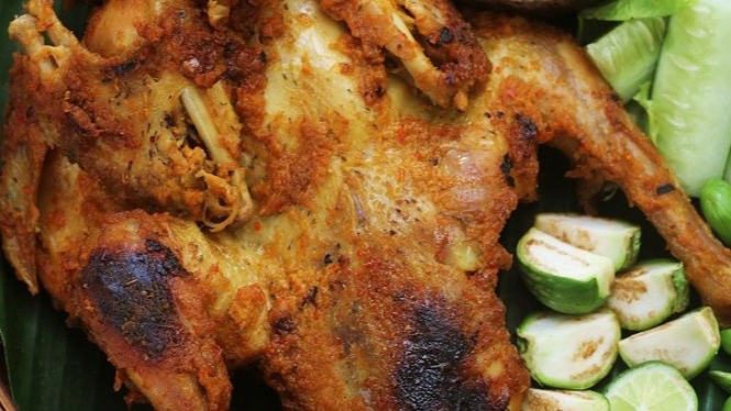 ilustrasi Ayam Bakakak