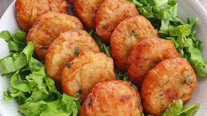Perkedel Kentang Kornet