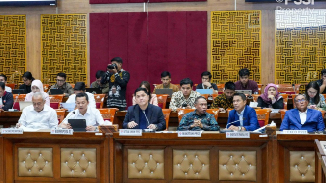 Erick Thohir bersama DPR RI