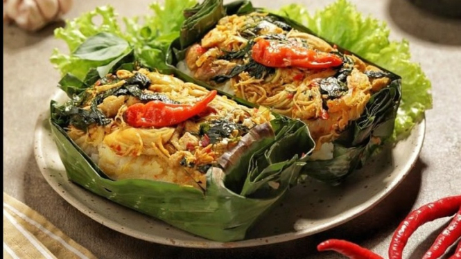 Nasi Bakar Ayam