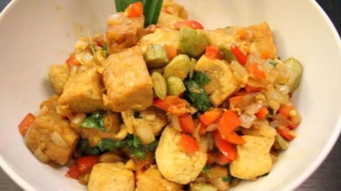 Oseng Telur Tahu