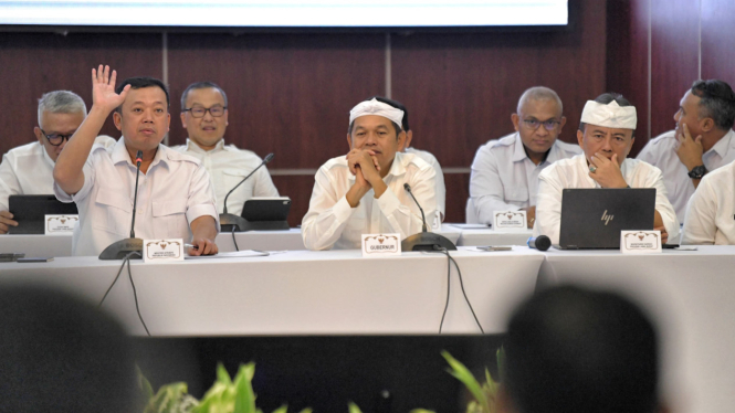 Gubernur Jawa Barat, Dedi Mulyadi bersama Menteri ATR/BPN
