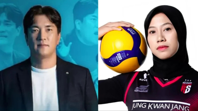 Cha Sang-hyun dan Megawati Hangestri Pertiwi