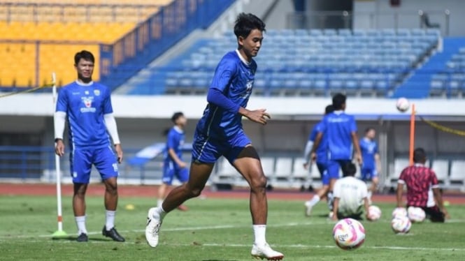 Persib Bandung menjalani latihan