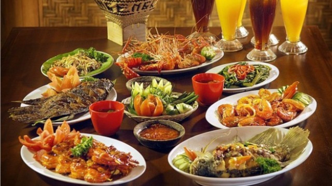 Menu di Gubug Makan Mang Engking