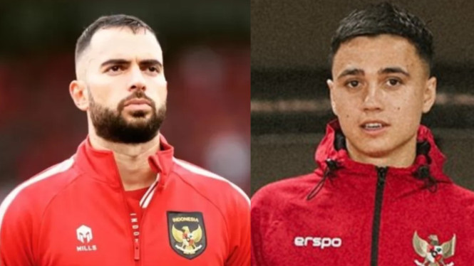 Jordi Amat dan Eliano Reijnders